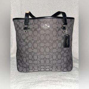NWT Medium Grey Coach Tote